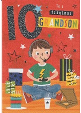 10 To A Fabulous Grandson